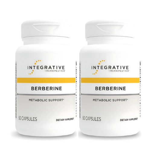 Berberine HCL by Integrative Therapeutics – Metabolic & Blood Sugar Support (60 Capsules) – 2 Pack (Total 120 Capsules)
