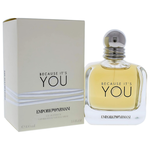 Emporio Armani Because It’s You Eau de Parfum for Women (3.4 fl oz / 100ml)