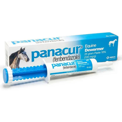 PANACUR Dewormer Horse Paste 10% – 3 Pack (100mg Each)