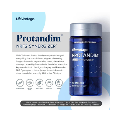 Protandim® Nrf2 Synergizer – Nrf2 Activator & Healthy Aging Supplement | 30 Capsules