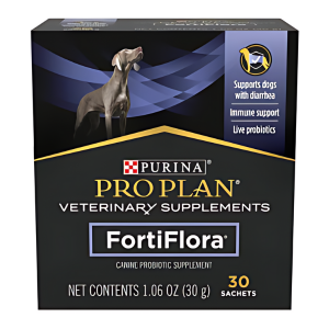 Purina Pro Plan Veterinary Supplements FortiFlora Dog Probiotic Supplement 30 Sachets