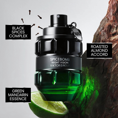 Viktor & Rolf Spicebomb Nightvision Eau de Toilette Cologne for Men 90ml 3.04 fl Oz