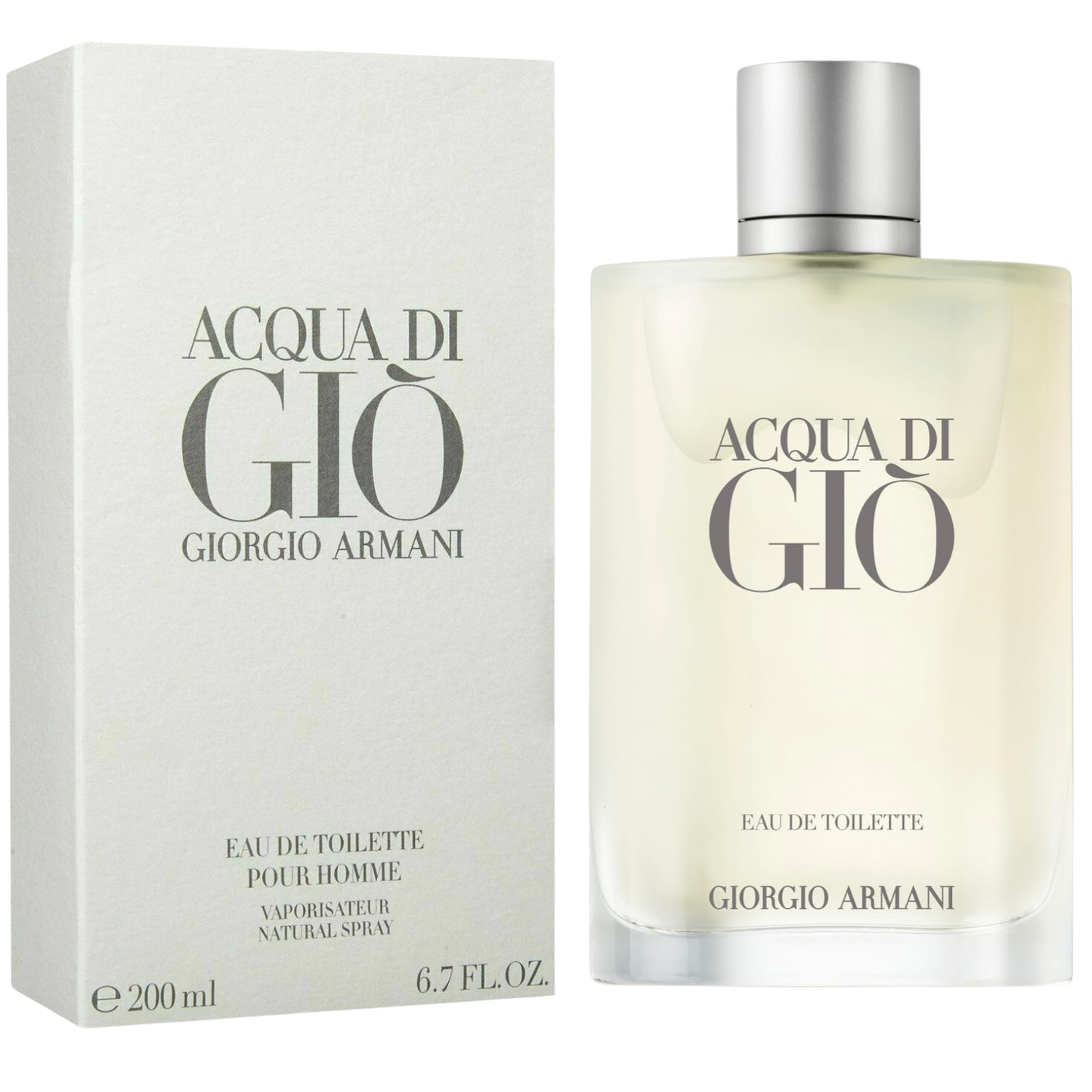 Acqua Di Giò Pour Homme Eau de Toilette 6.7 oz (200ml) By Giorgio Armani