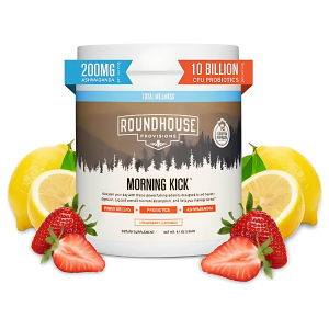 Roundhouse Morning Kick – Superfood Greens with Collagen & Probiotics 9.1 Oz