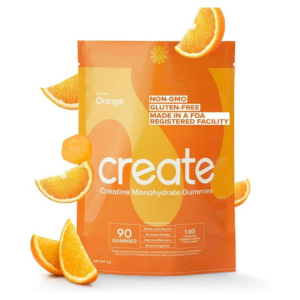 Create Creatine Monohydrate Gummies for Men & Women 90 Gummies