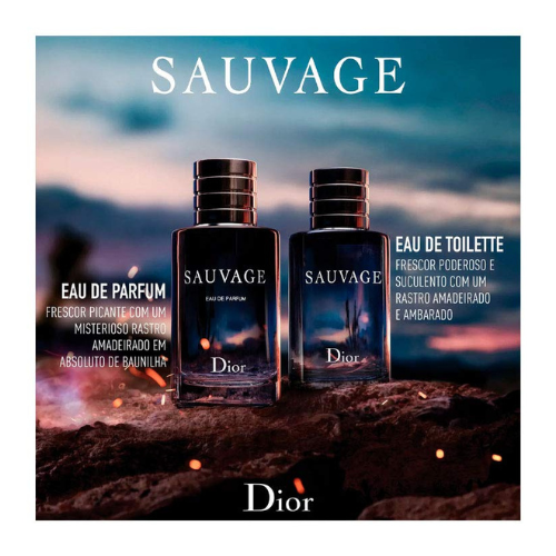 Dior Sauvage Eau De Parfum for Men – 3.4 oz / 100 ml | Bold, Fresh & Long-Lasting Fragrance