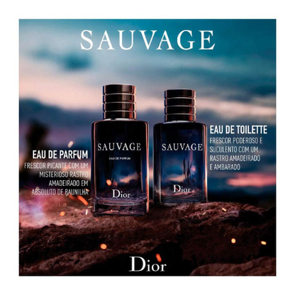 Dior Sauvage Eau De Parfum for Men – 3.4 oz / 100 ml | Bold, Fresh & Long-Lasting Fragrance