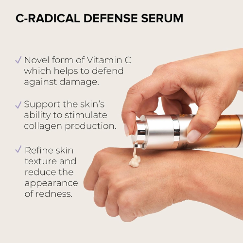 ALASTIN C-RADICAL Defense Face Serum | Vitamin C & Antioxidant Hydrating Serum | 1 oz