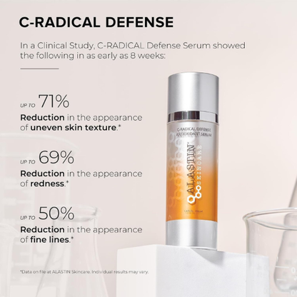 ALASTIN C-RADICAL Defense Face Serum | Vitamin C & Antioxidant Hydrating Serum | 1 oz