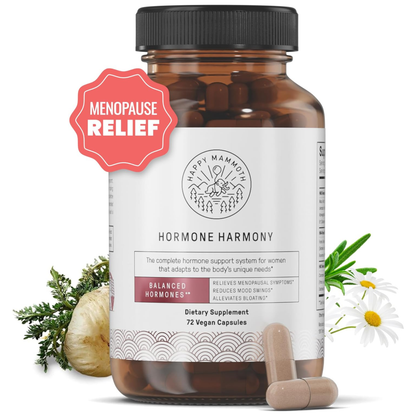 Happy Mammoth Hormone Harmony – Hormonal Support 72 Capsules