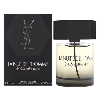 Yves Saint Laurent La Nuit De L'Homme Eau de Toilette 3.3 oz for Men