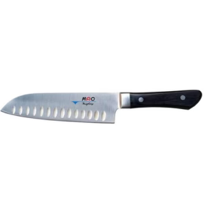 MAC Professional Series MSK-65 6.5-Inch Japanese Santoku Knife with Dimples – Razor-Sharp Stainless Steel Blade