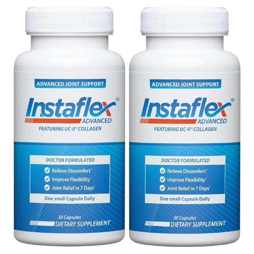 Instaflex Advanced Joint Support with UC-II Collagen & Herbal Blend – 60 Capsules