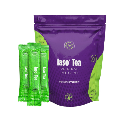 IASO® Instant Detox Tea – Gentle Cleansing & Daily Balance Formula | Refreshing Herbal Blend | 25 Sachets