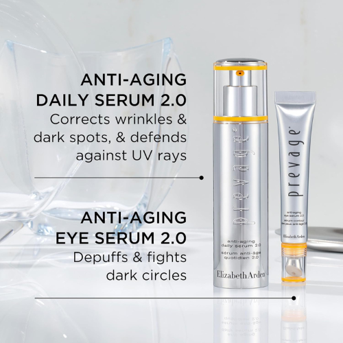 Elizabeth Arden Prevage Anti-Aging Face Serum 2.0 | Brightening & Dark Spot Corrector for Women