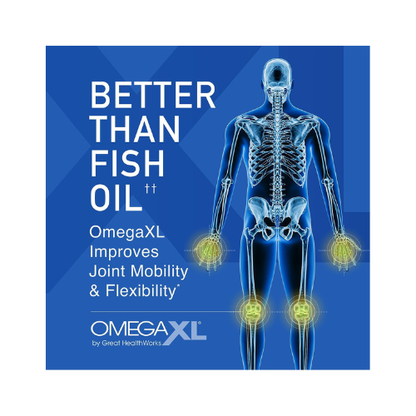 OmegaXL® Joint Support Supplement – Natural Muscle & Joint Relief with Green Lipped Mussel Oil | 120 Softgels, Drug-Free