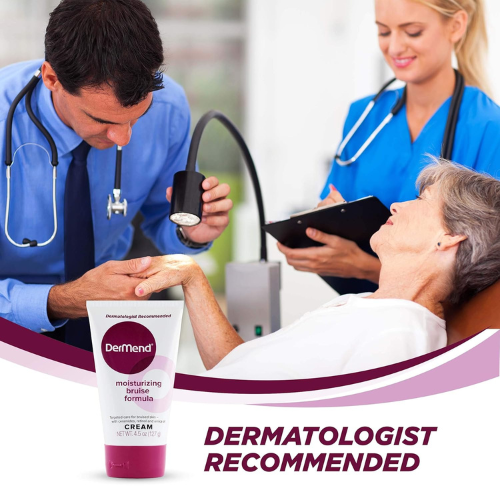 Dermend Arnica Bruise Cream with Vitamin K | Moisturizing Formula for Arms, Legs & Hands | 4.5 oz Tube