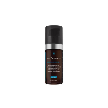 SkinCeuticals Resveratrol B E Night Serum | Antioxidant Concentrate for Firmness & Radiance | 1 oz