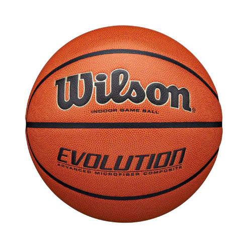 Wilson Evolution Indoor Game Basketball – Size 7 | Premium Grip & Control for Indoor Play