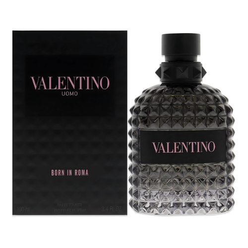 Valentino Uomo Born in Roma Eau de Toilette Cologne for Men (3.4 fl oz / 100ml)