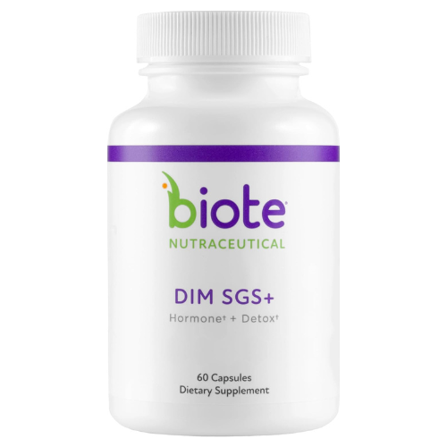 Biote DIM SGS+ Hormone & Detox Support | Estrogen Balance, Liver Cleanse & Metabolic Support | 60 Capsules