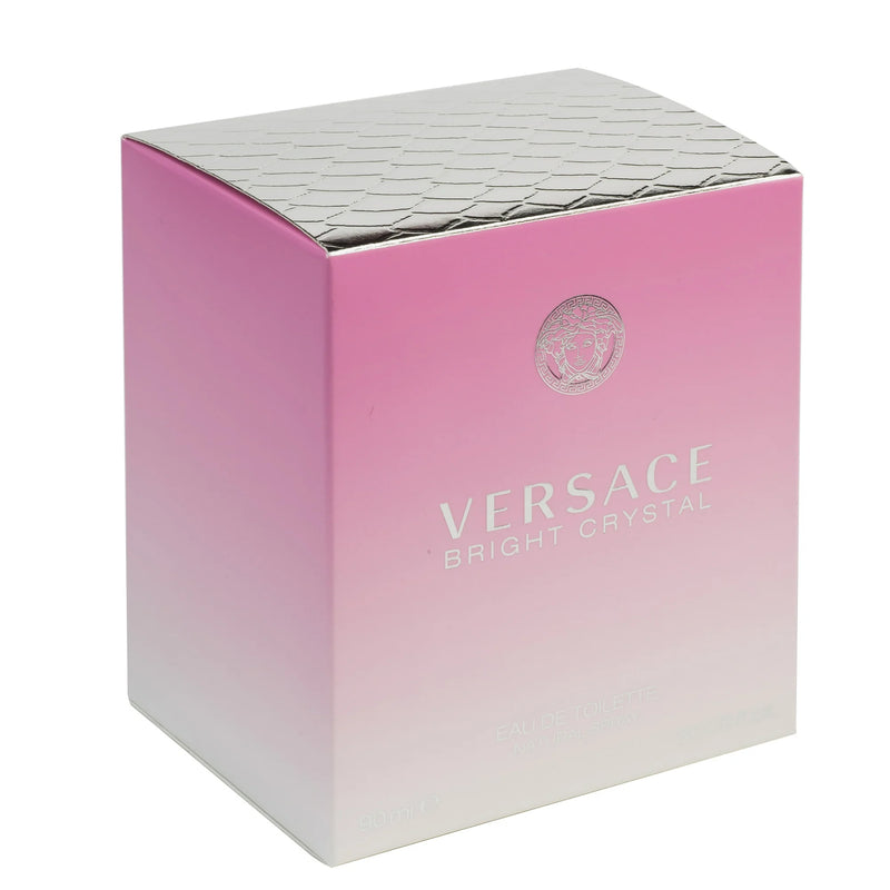 Versace Bright Crystal Eau De Toilette for Women – Elegant & Refreshing Perfume, 3.0 oz - GREEN MART LAND
