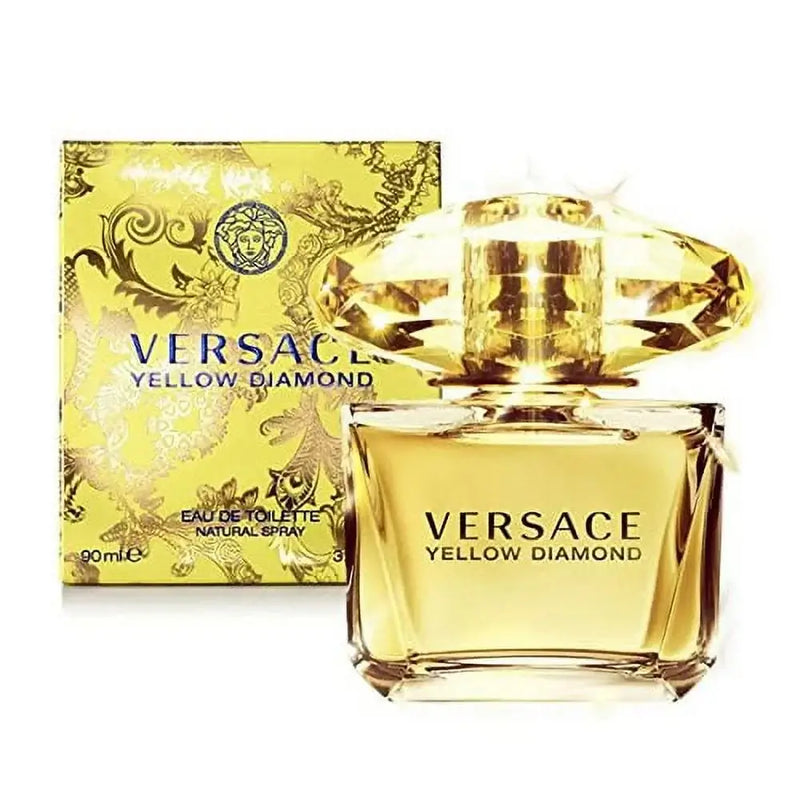 Versace Yellow Diamond for Women – 3.0 oz EDT Spray, Sparkling & Elegant Fragrance - GREEN MART LAND