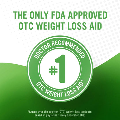 alli Diet Weight Loss Supplement Pills - Orlistat 60mg Starter Pack - GREEN MART LAND