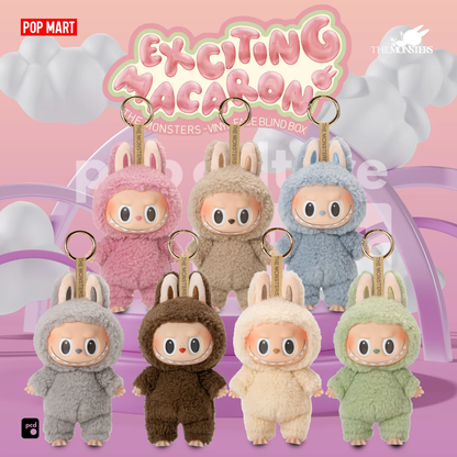 The Monsters Exciting Macarons Vinyl Face Blind Box Figures (Pack of 6) by Pop Mart