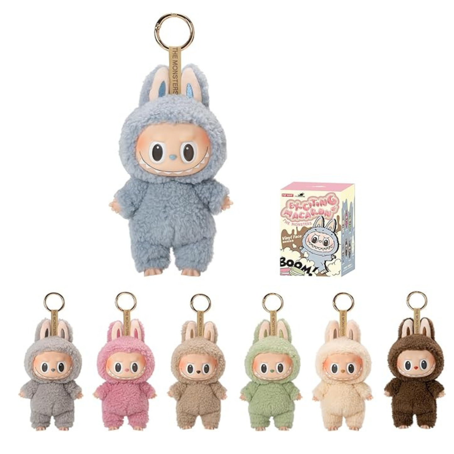 Labubu The Monsters Tasty Macarons Series 1 Blind Box (Random Collectible Figure) by POP MART