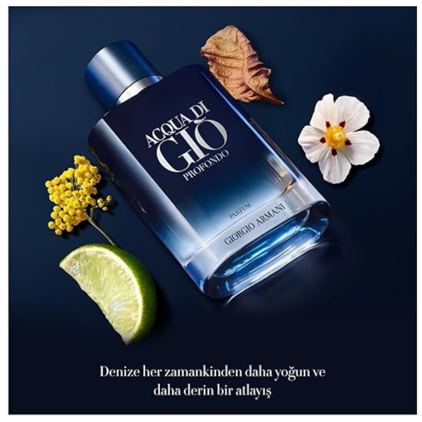 Acqua Di Giò Profondo Refillable Eau de Parfum 3.4 oz (100ml) By Giorgio Armani