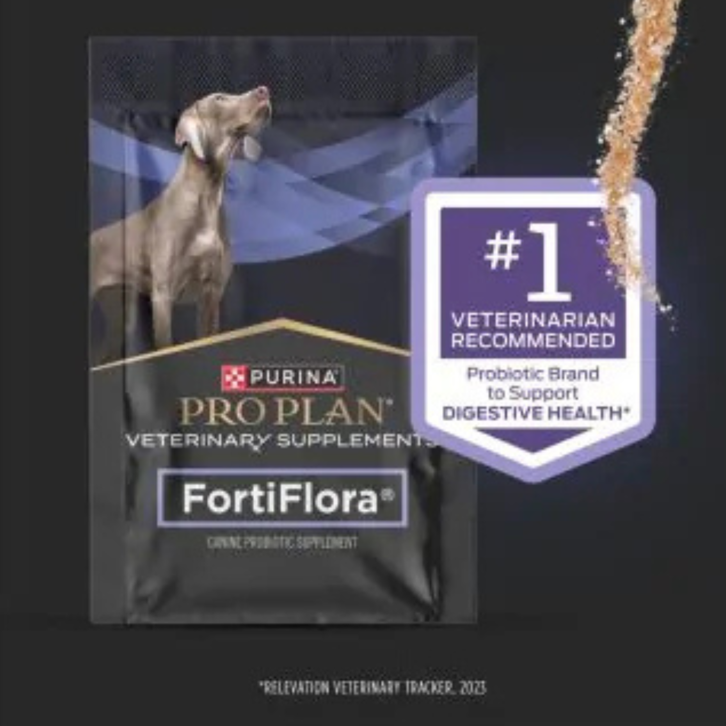 Purina Pro Plan FortiFlora Canine Probiotic Supplement – 30 Count Box for Digestive & Immune Health