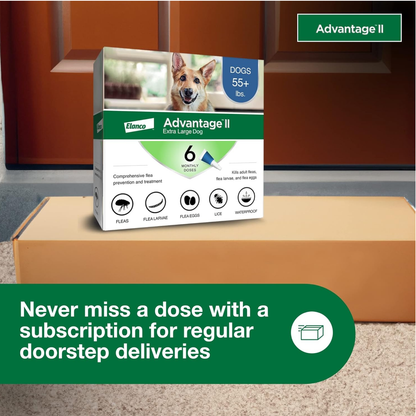 Advantage II Extra Large Dog Flea & Tick Protection (Over 55 lbs)