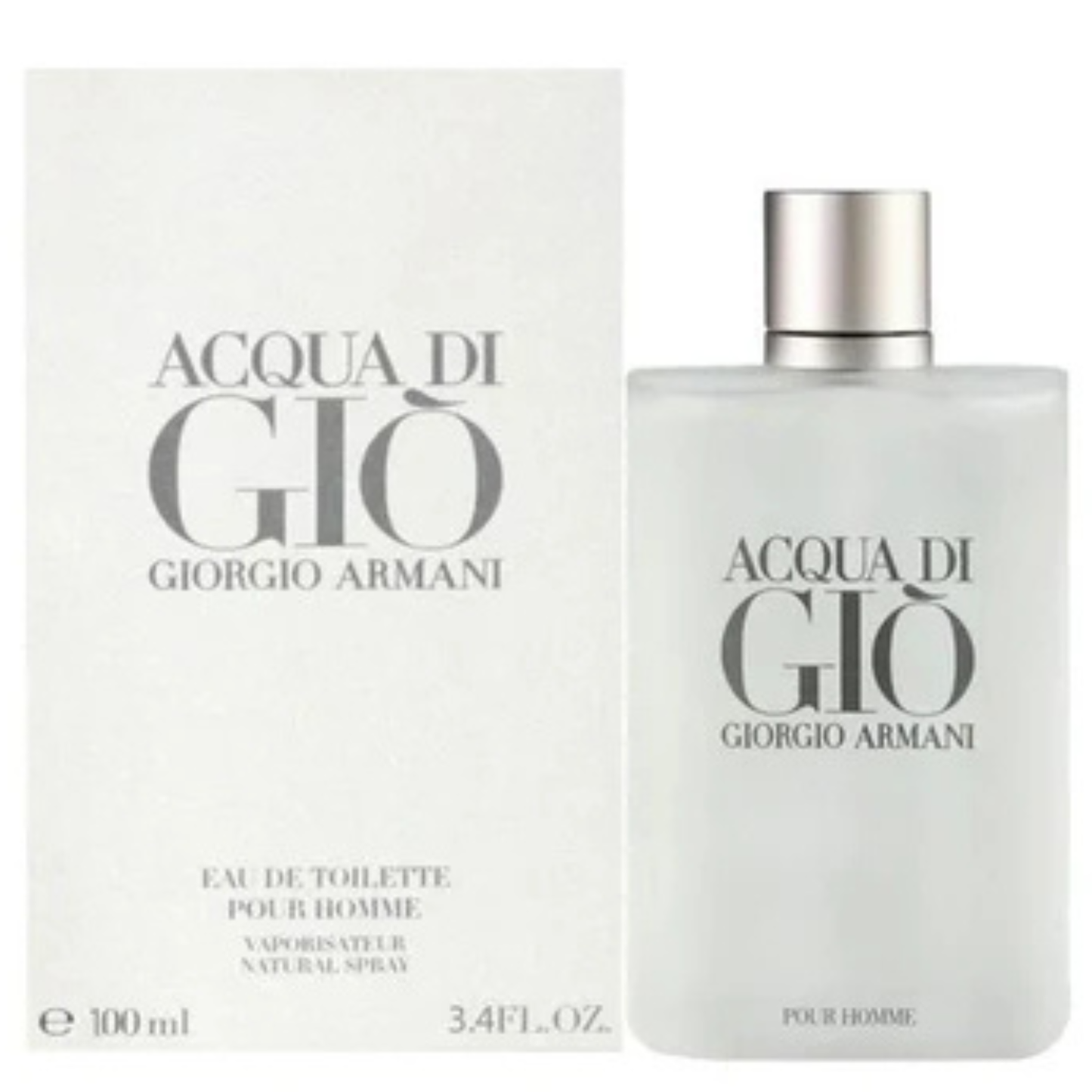 Acqua Di Giò Eau de Toilette Pour Homme 3.4 oz (100ml) by Giorgio Armani