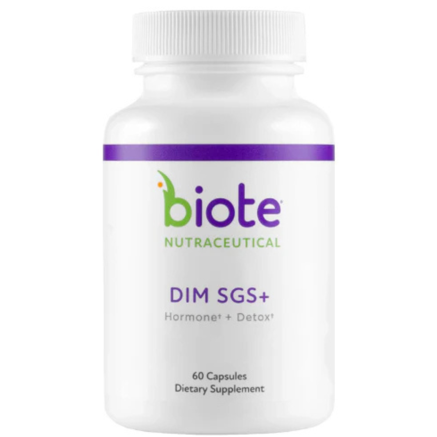 Biote DIM SGS+ Hormone & Detox Support Dietary Supplement 60 Capsules