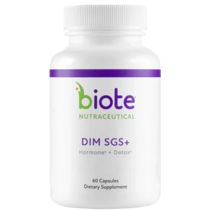 Biote DIM SGS+ Hormone & Detox Support Dietary Supplement 60 Capsules