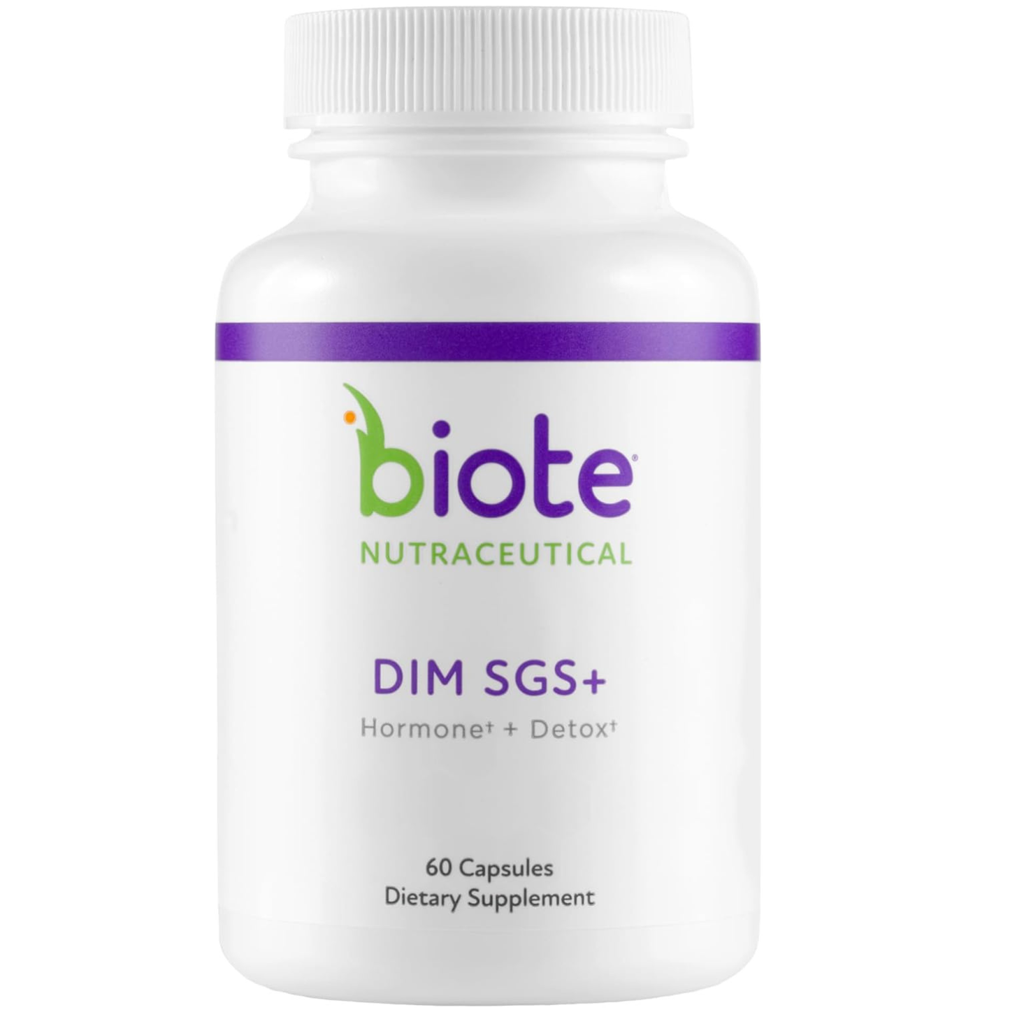 Biote DIM SGS+ Hormone & Detox Support Dietary Supplement 60 Capsules