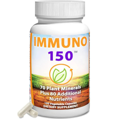 Immuno 150 Complete Immune Support Supplement 150 Veg Capsules