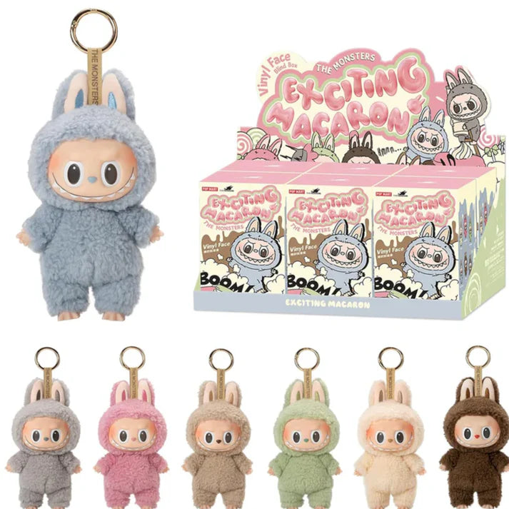 The Monsters Exciting Macarons Vinyl Face Blind Box Figures (Pack of 6) by Pop Mart