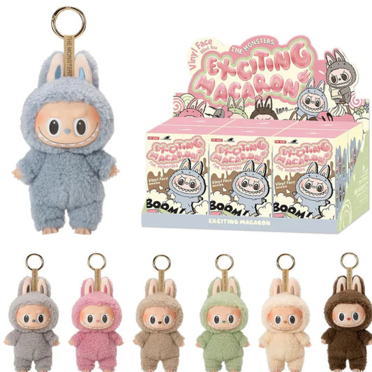 The Monsters Exciting Macarons Vinyl Face Blind Box Figures (Pack of 6) by Pop Mart