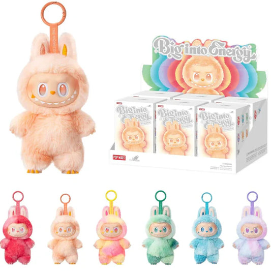 Labubu The Monsters Big Into Energy Series Vinyl Plush Pendant Blind Box (Pack of 6) by POP MART