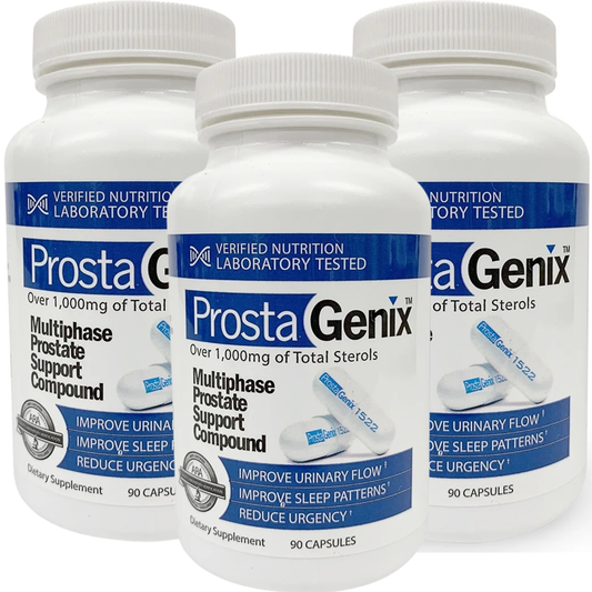 ProstaGenix Multiphase Prostate Support Supplement 90 Capsules (Pack of 3)