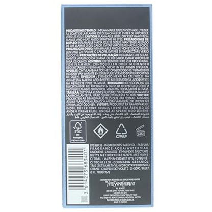 Yves Saint Laurent Y Eau de Toilette for Men 100 ml / 3.3 fl oz