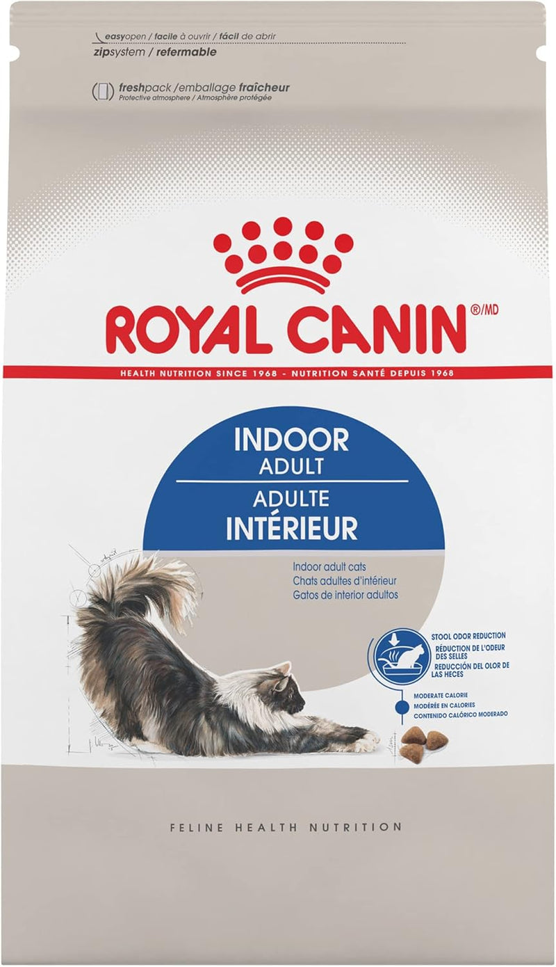 Royal Canin Indoor Adult Dry Cat Food – Feline Health Nutrition, 7 lb Bag