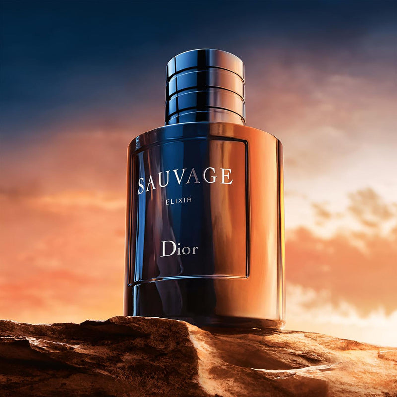 Dior Sauvage Elixir Eau de Parfum Spray for Men – 3.4 oz (100 ml)
